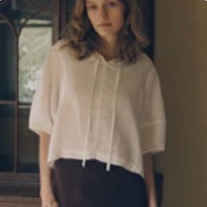 Gillian Stevens Blair Top (Salt)